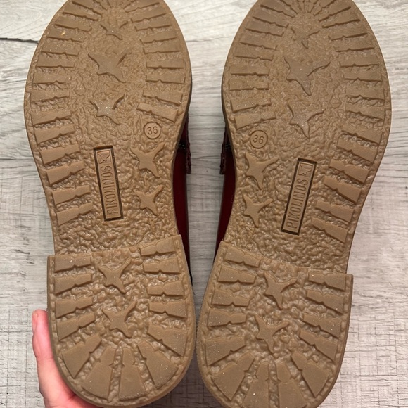 PIKOLINOS ALDAYA W8J-3541 GARNET Leather Loafers - BRAND NEW IN BOX sz 36/6 - Picture 10 of 11